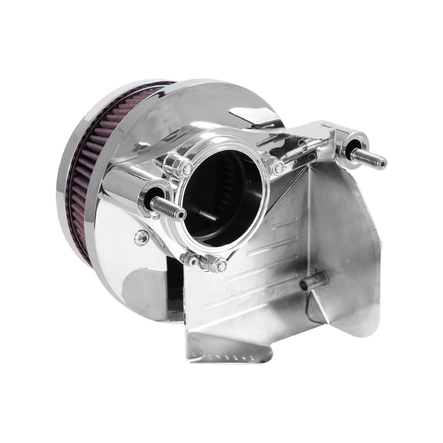 K&N, Street metal high-flow air intake Hammer, Chrome
