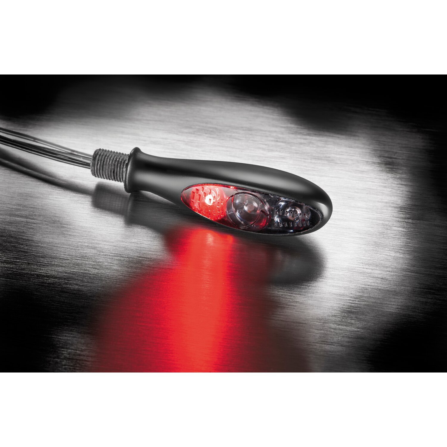 Kellermann, Micro S DF Dark. 3-1 taillight/turn signal combo, Black