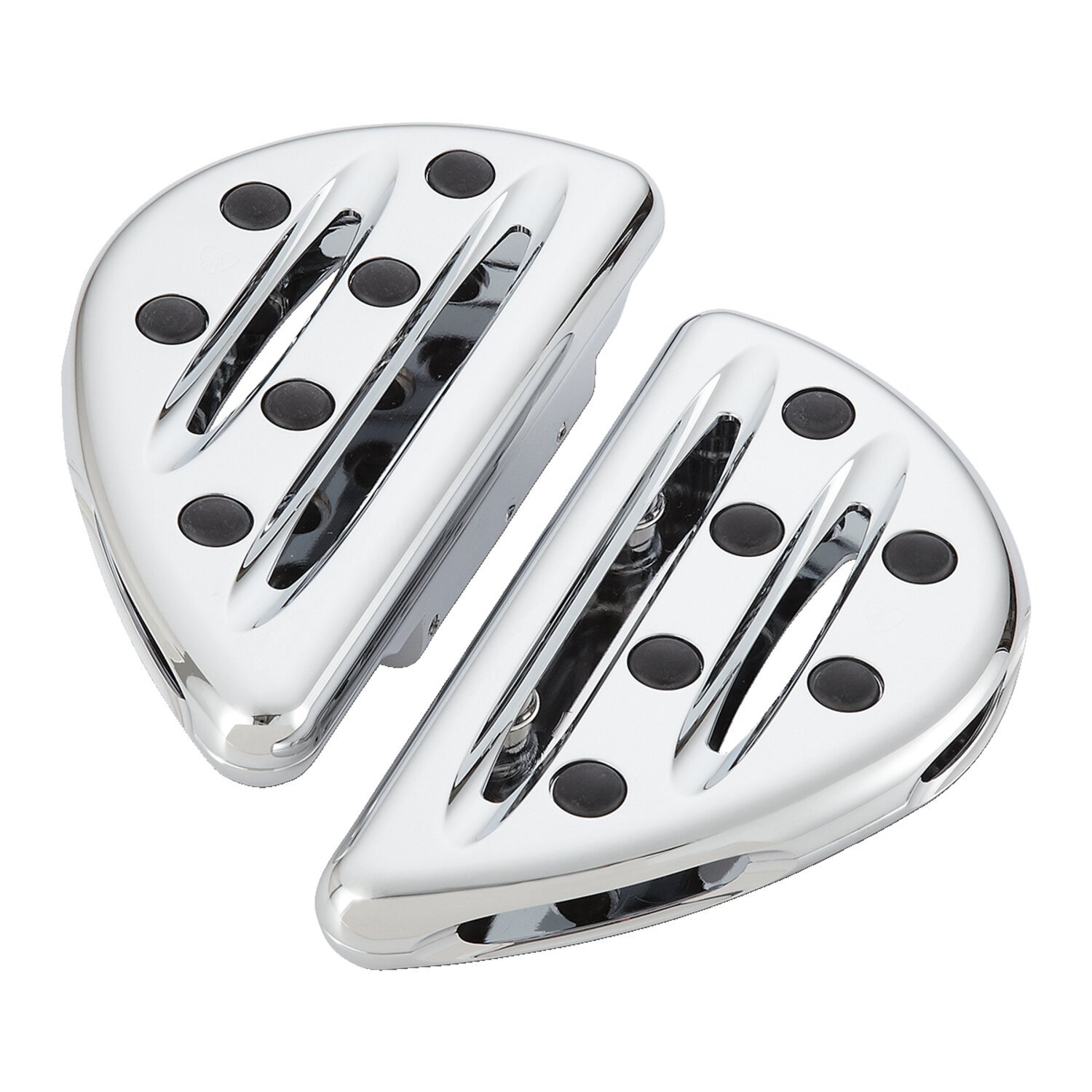 Arlen Ness, Deep cut mini rider floorboards, Chrome