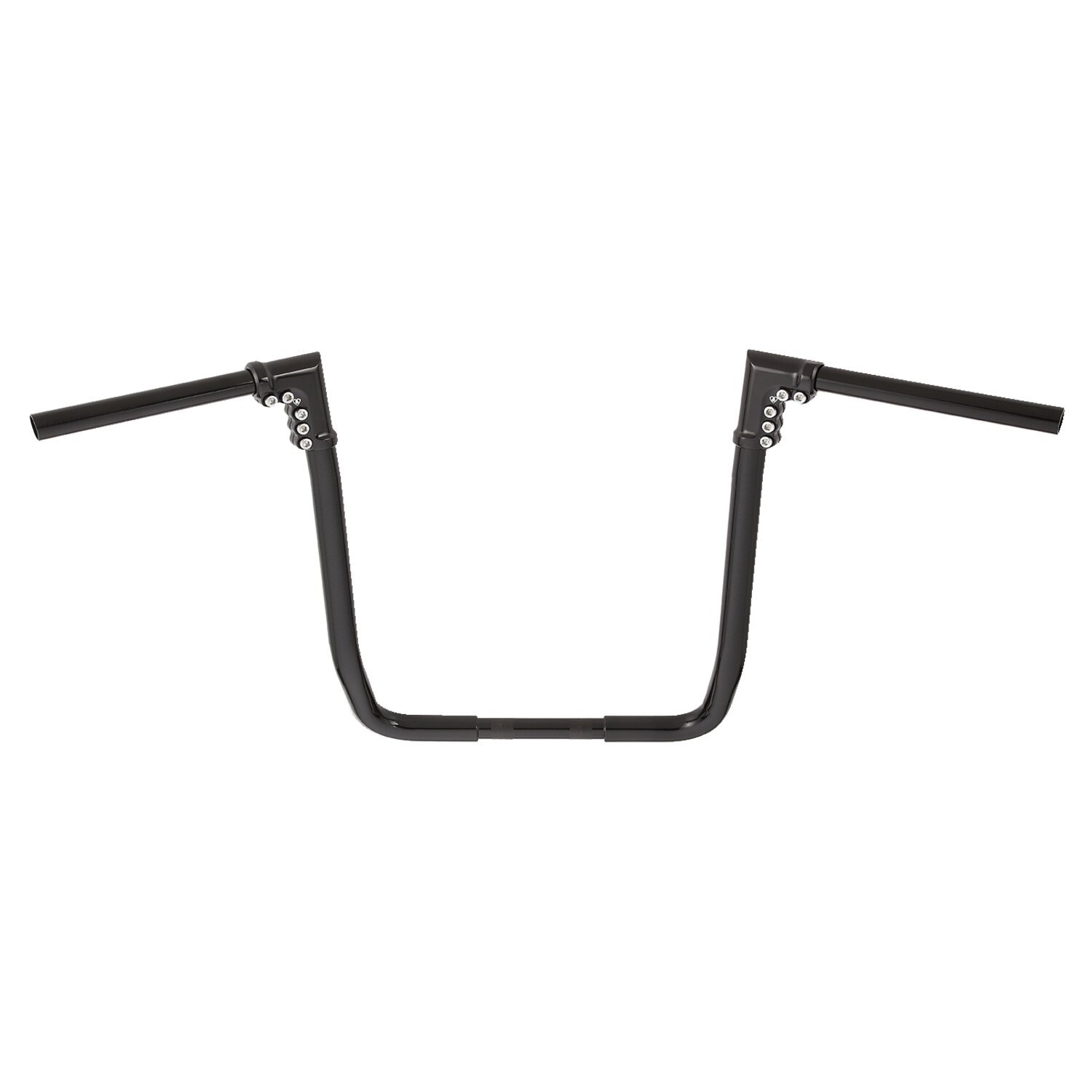 Arlen Ness, Modular adj 1-1/4" handlebar 12, Black, Powder Coated