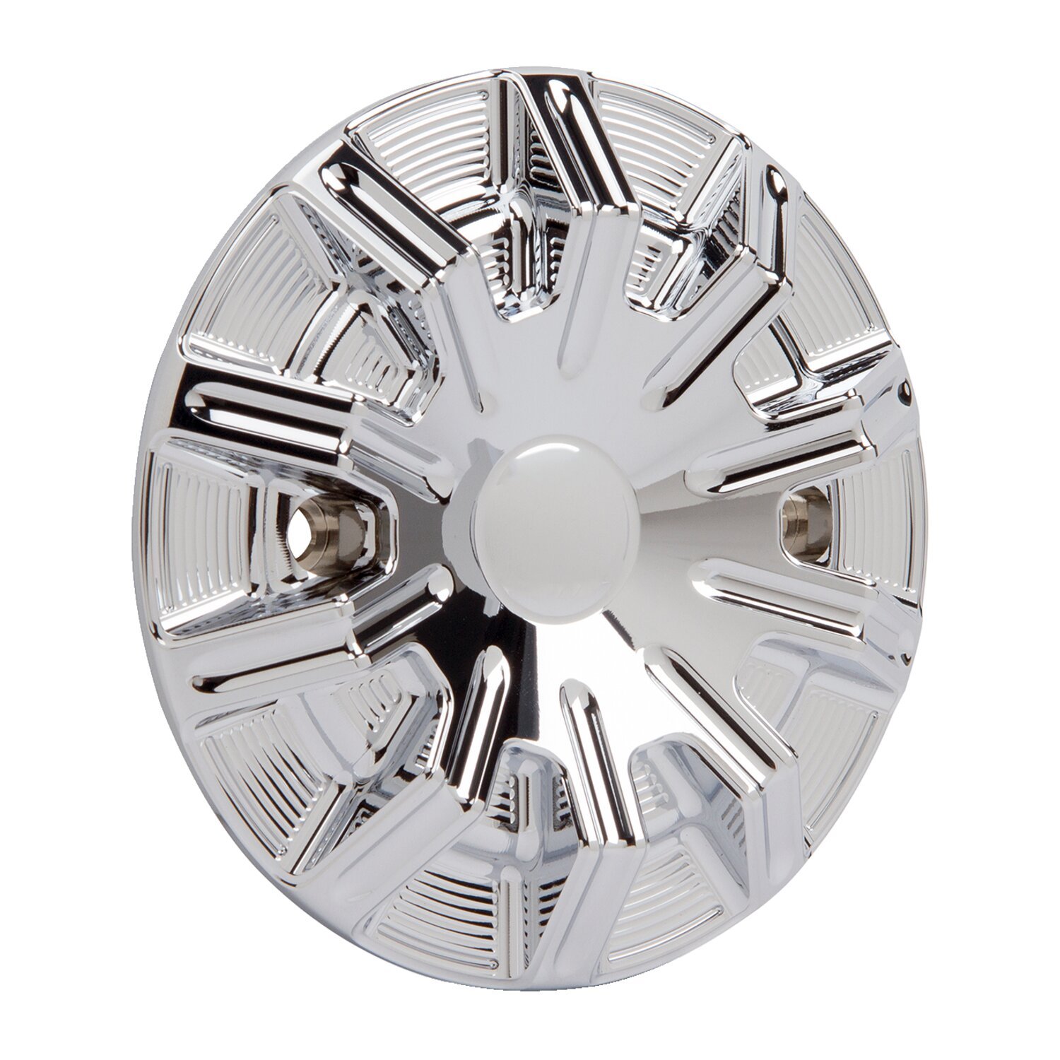 Arlen Ness, 10-gauge stator cover, Chrome
