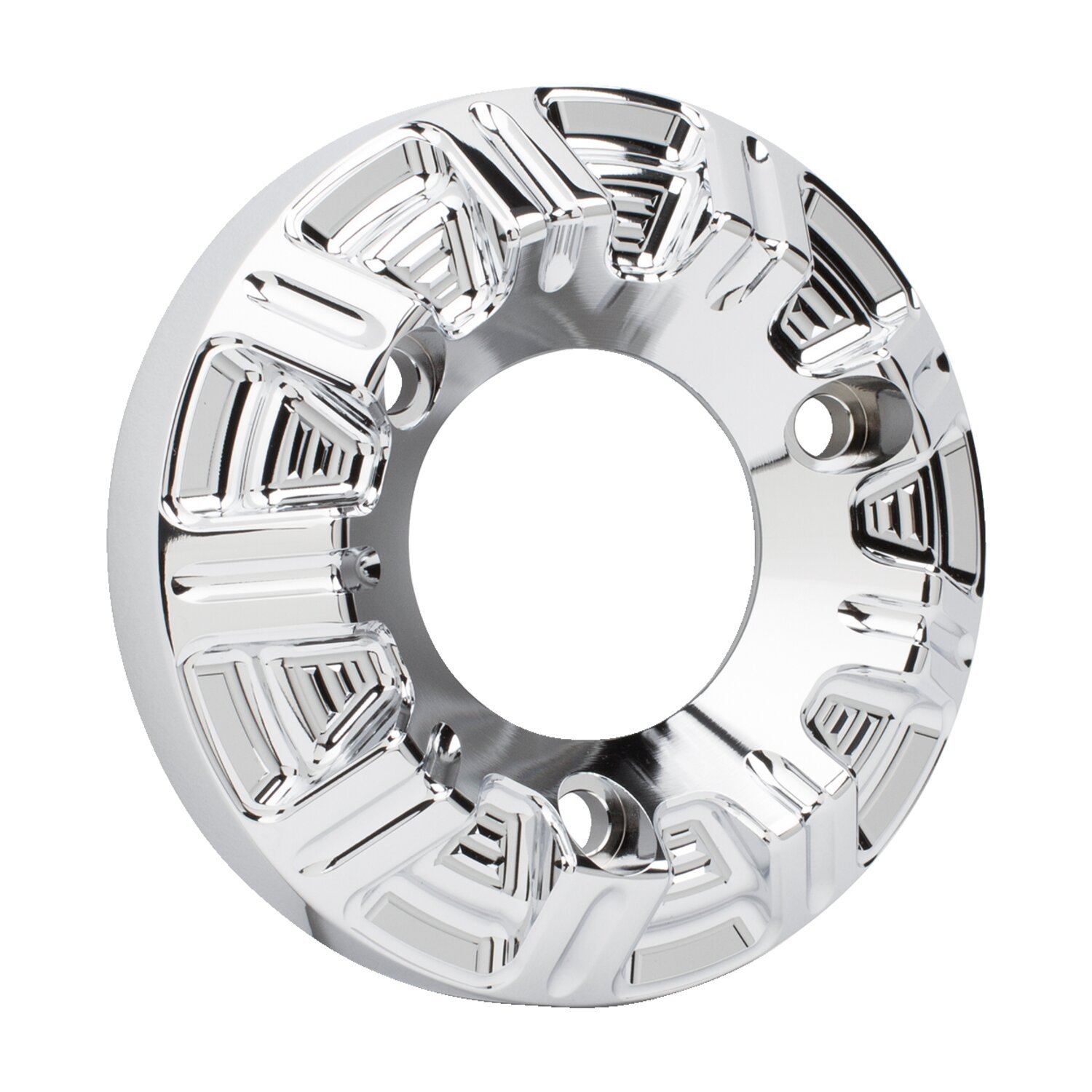 Arlen Ness, 10-gauge muffler tips, Chrome