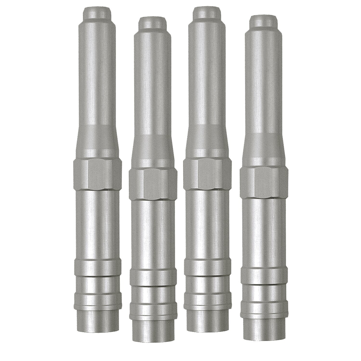 Dippert, 91-03 XL aluminum pushrod cover set, Silver