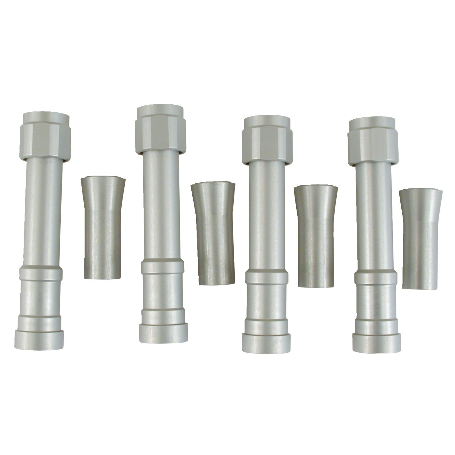 Dippert, Panhead aluminum pushrod cover set, Silver