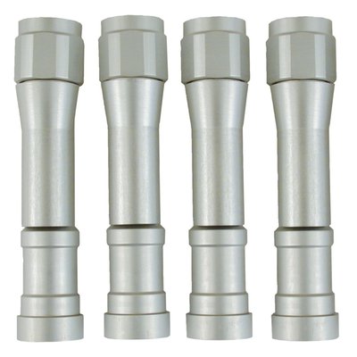 Silver anodized. The High Tech sophisticated look is yours with these quality European made anodized pushrod covers. Kits consists of lower covers, spring covers and retainers, unless mentioned differently. Parts are compatible, and must be used, with stock style components like inner pushrod covers, springs, and seals.