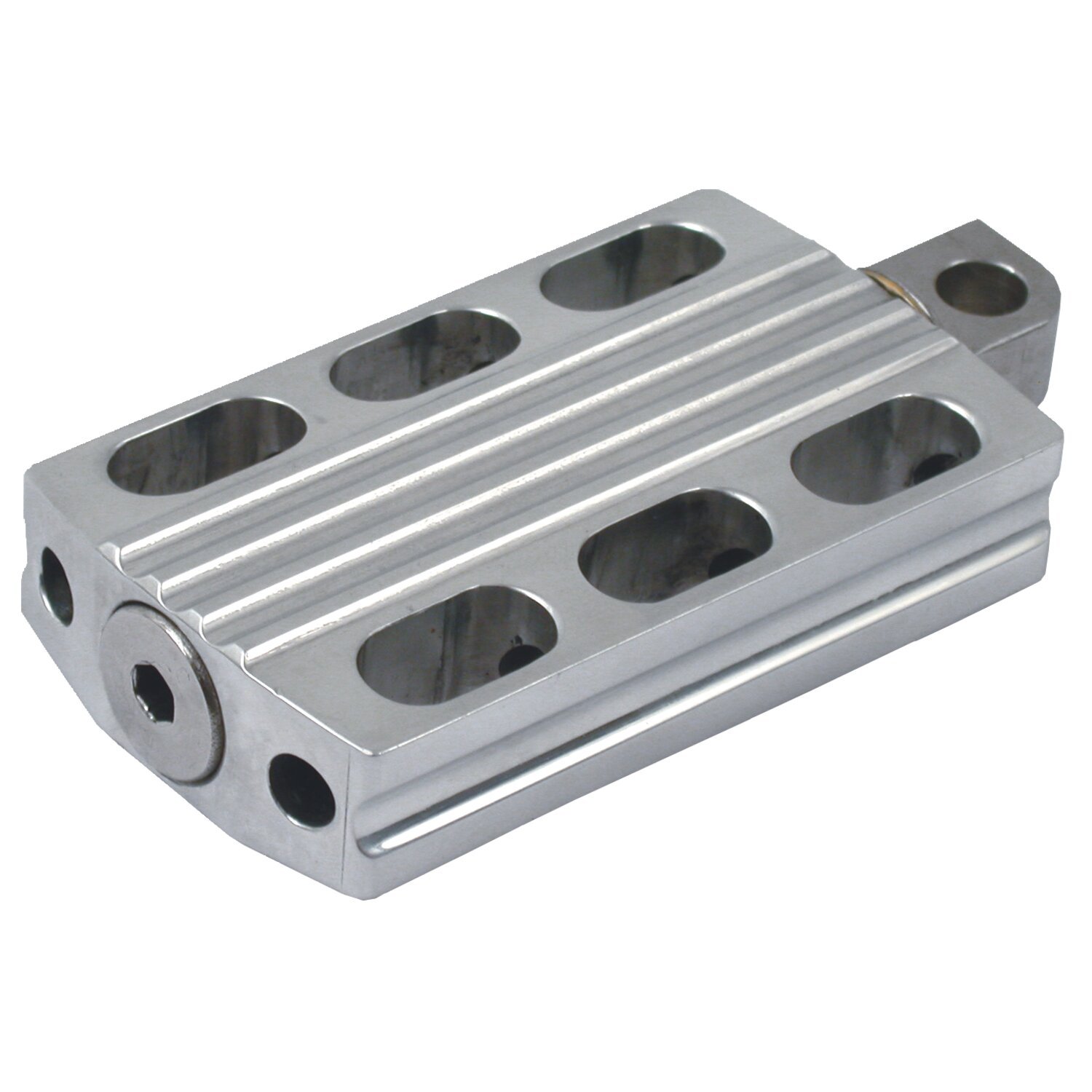 Dippert, aluminum kick pedal, Unpainted, Polished