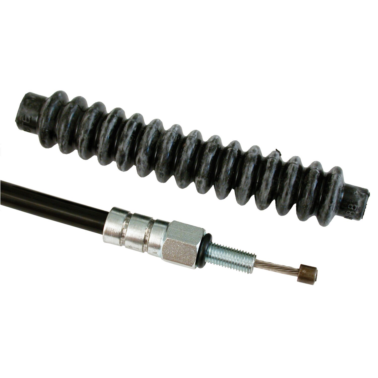 Barnett, clutch cable. Black. +8"