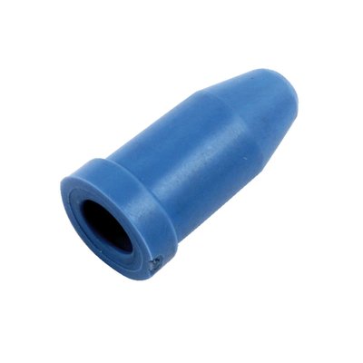 Blue, 1/4 inch id x 1 1/4 inch long