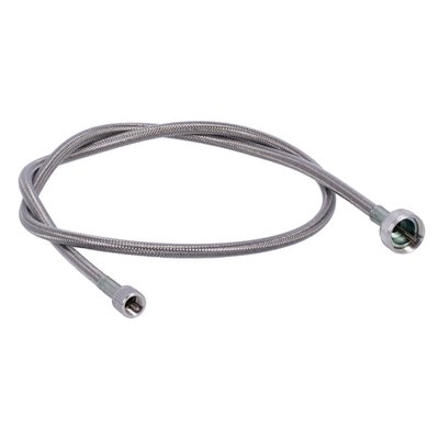 46" (116cm) long. 
With 12-1mm threaded speedo nut. 
Used with all aftermarket mini speedos