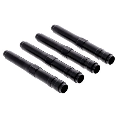 Black anodized. The High Tech sophisticated look is yours with these quality European made anodized pushrod covers. Kits consists of one-piece covers, like the OEM pushrod cover, that do not allow pushrod adjusting. Compatible with OEM style pushrod seals.