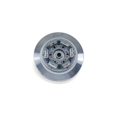 Fits all existing Scorpion clutches. This later design 'low-profile' version will fit in combination with the stock primary housing.