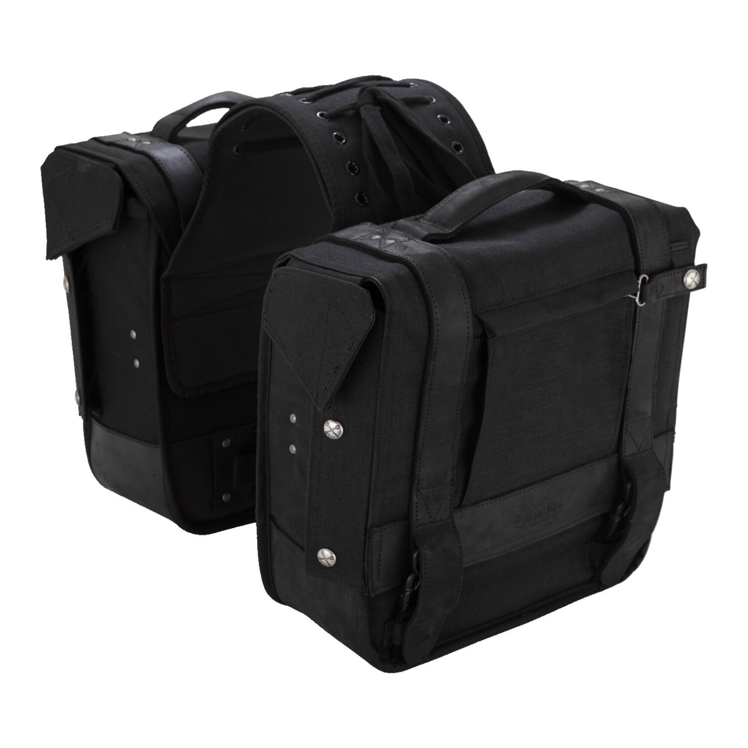 Burly Voyager throw-over saddlebags