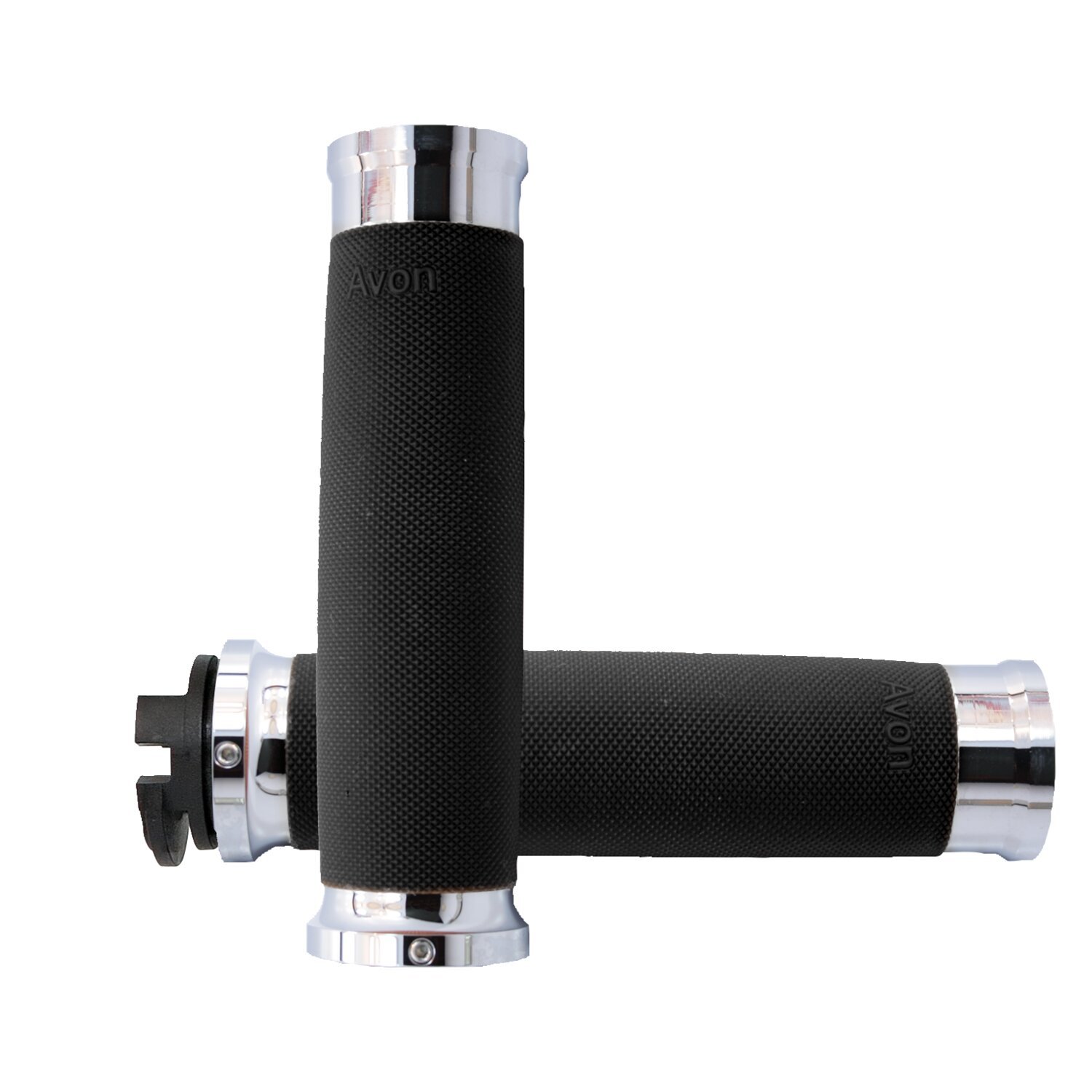 Avon custom grips, Chrome