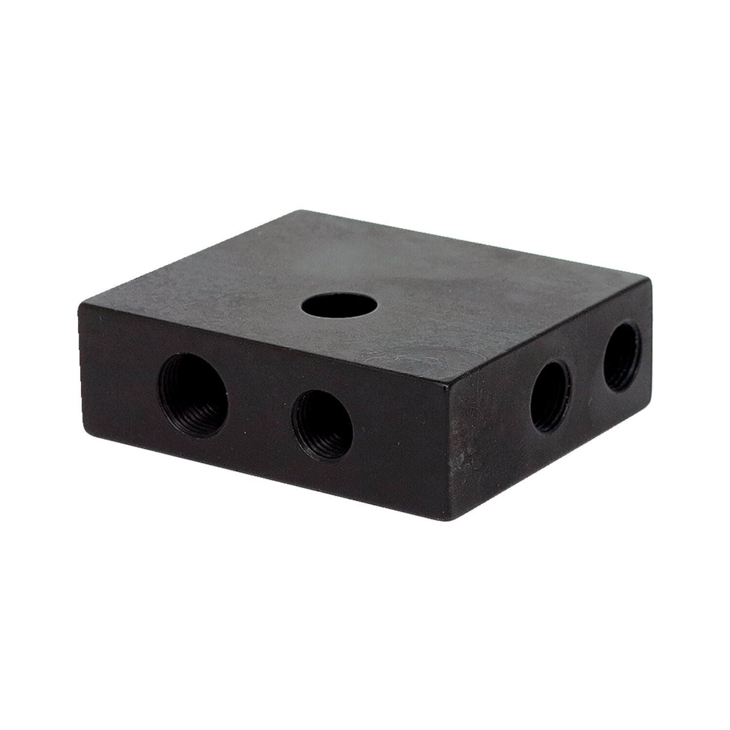 Goodridge abs adapter front. Dual disc models, Black