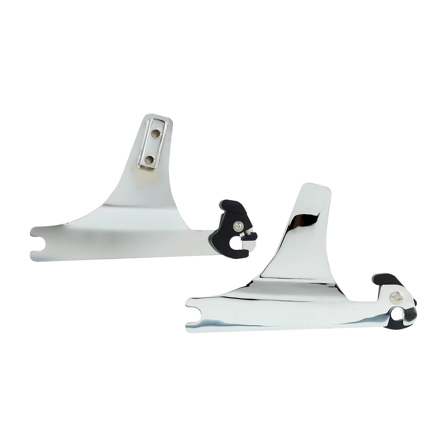 Detachable sissy bar side plate