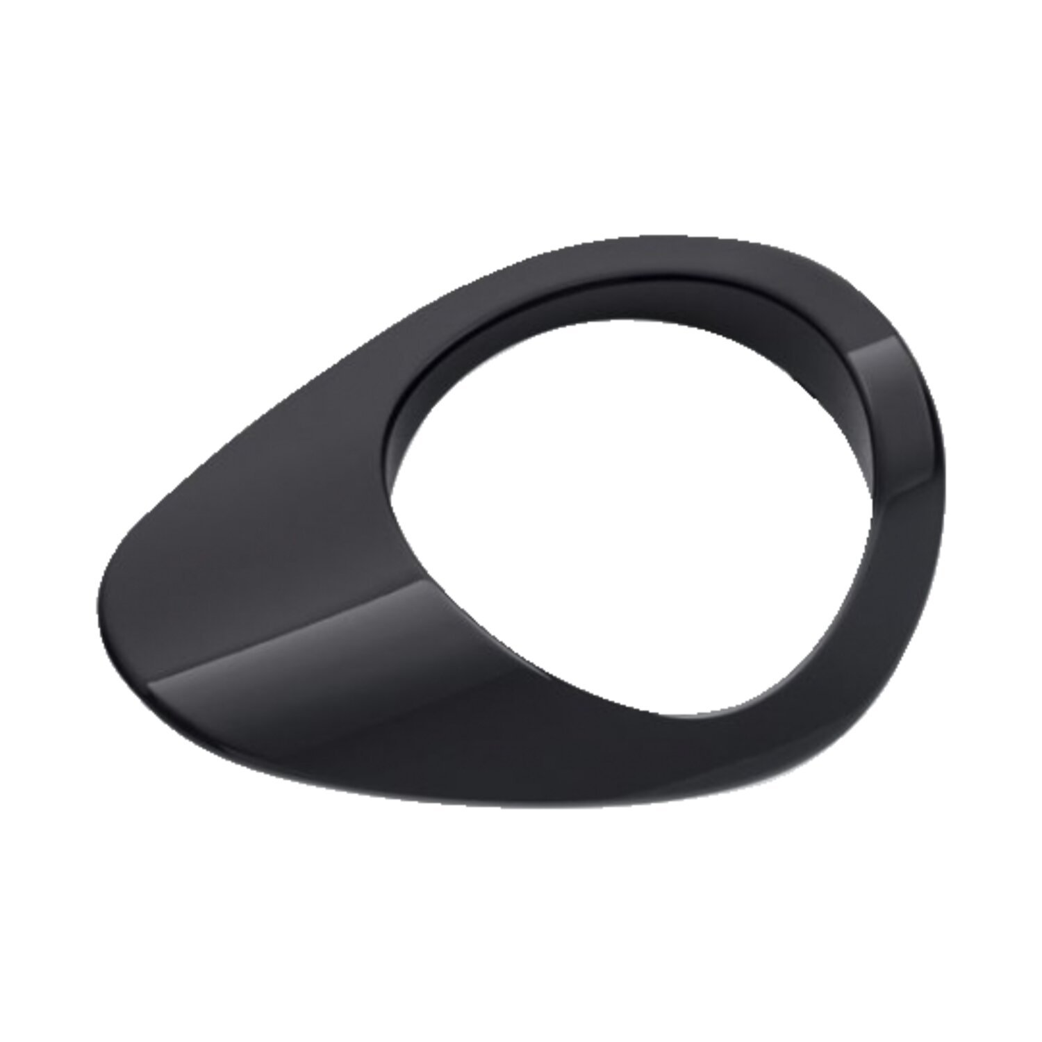 Bezel, dipstick, Black, Gloss