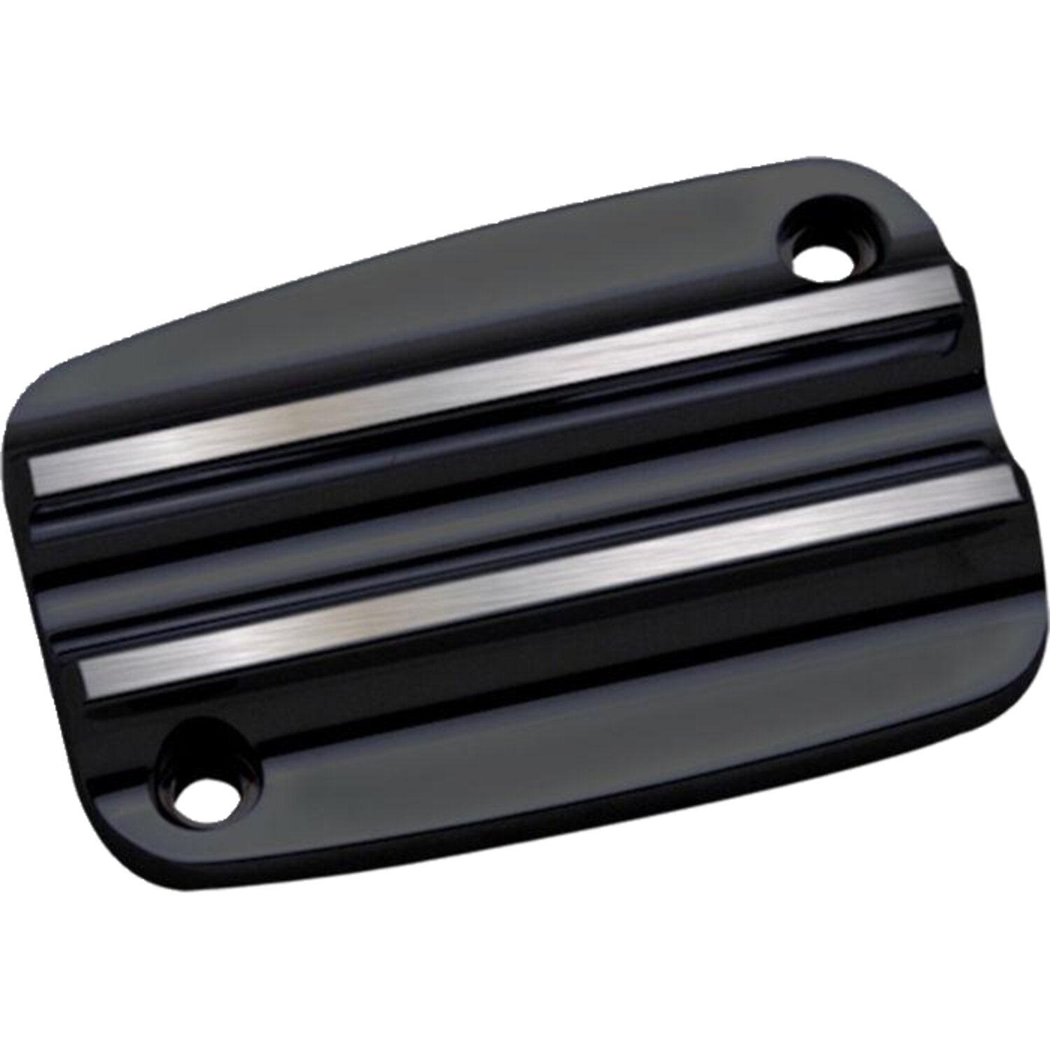 Covingtons handlebar master cylinder cover, Black, Black Anodized