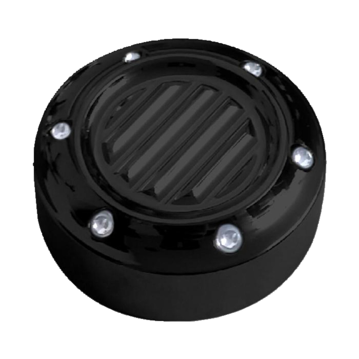 Covingtons, dipstick cover. Dimpled, Black, Matte