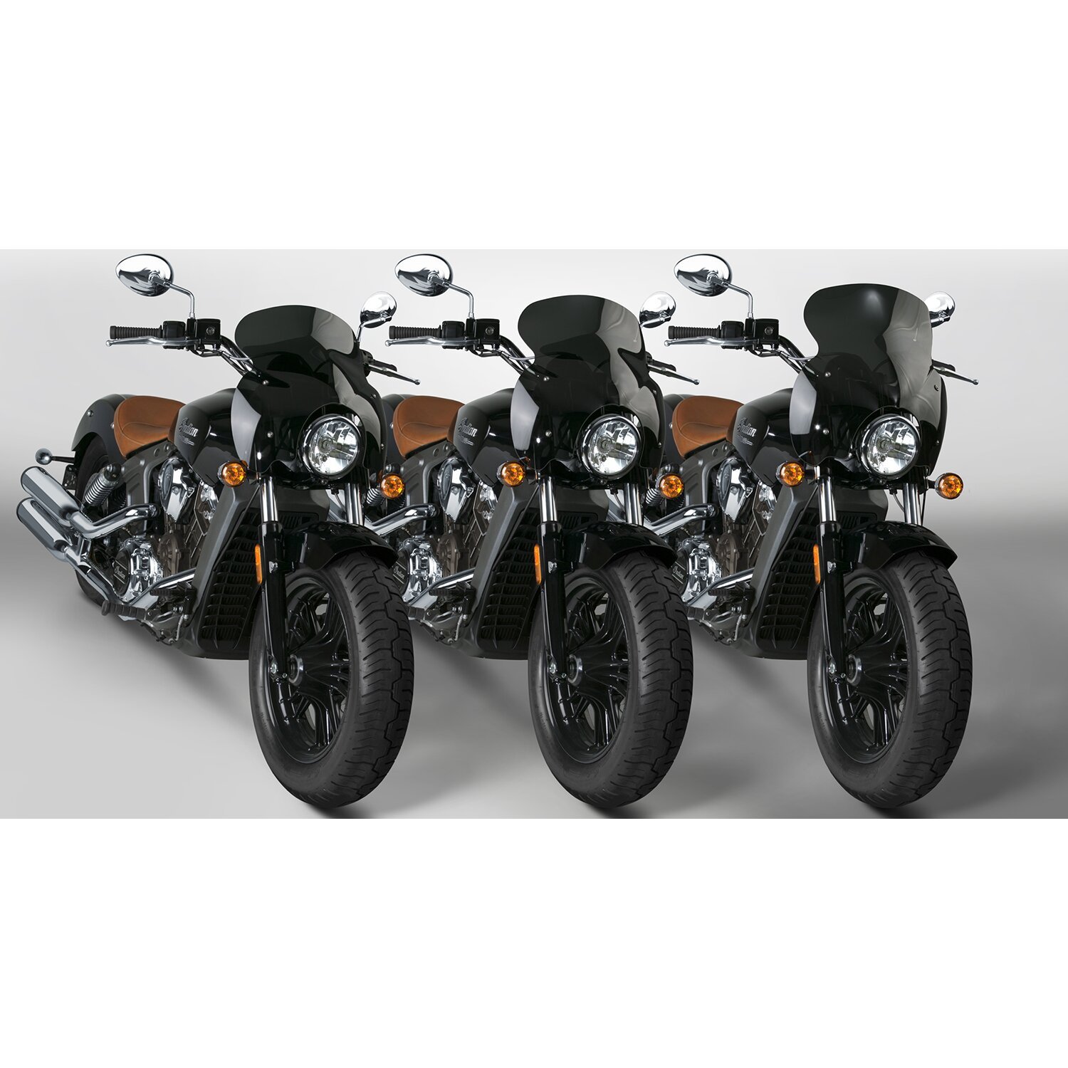 NC Wave QR® Quick release fairing - Dark tint