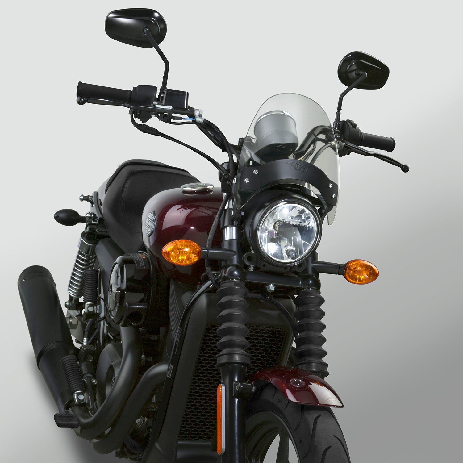 9.25 inch — National Cycle Flyscreen® LS light tint, black