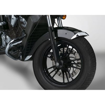 2-piece; 1 tip for front and 1 for the back of the front fender