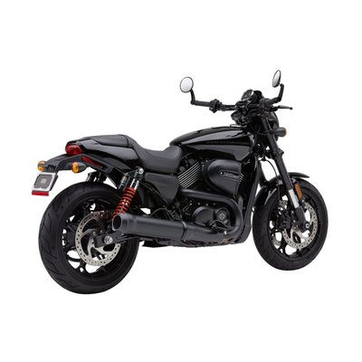 Matte black. The first step to more performance is a better breathing exhaust system and a non-restrictive air cleaner. This El Diablo muffler, with a spun-louvered core, will take care of the exhaust gasses and are your one way ticket to performance, sound and looks. Compatible with stock head pipes for a no hassle installation.