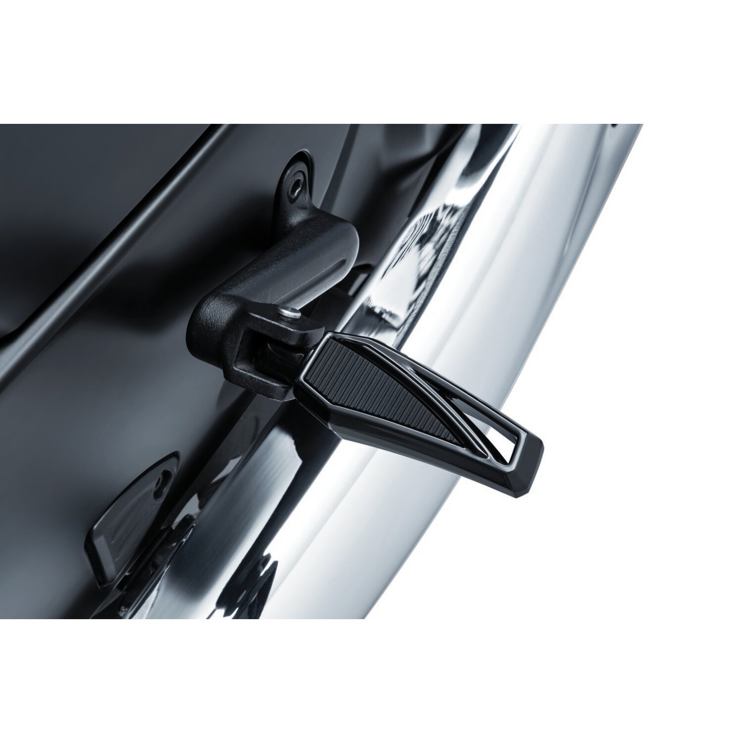 Kuryakyn, Phantom footpegs without adapters, Black, Gloss