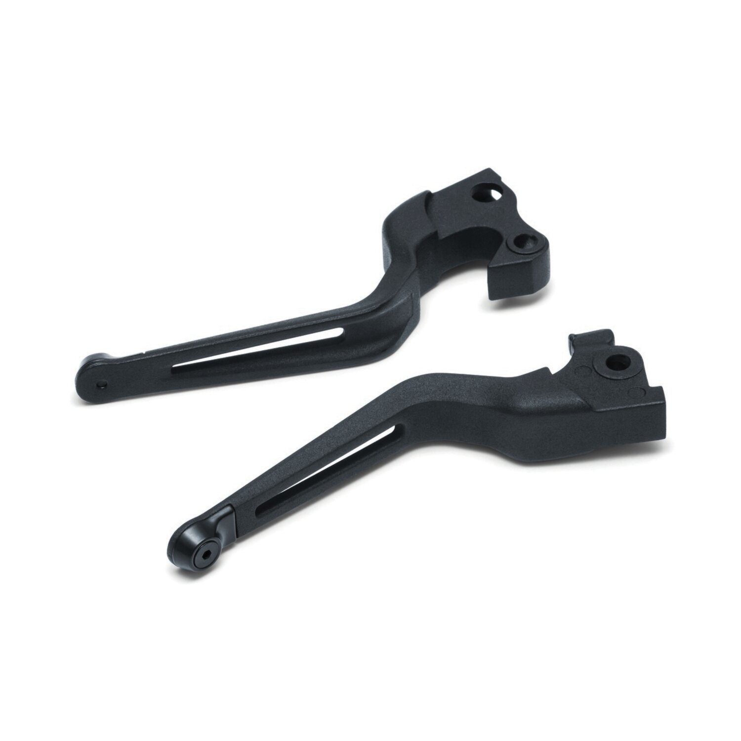 Kuryakyn, Dillinger handlebar lever set. stain, Black, Satin
