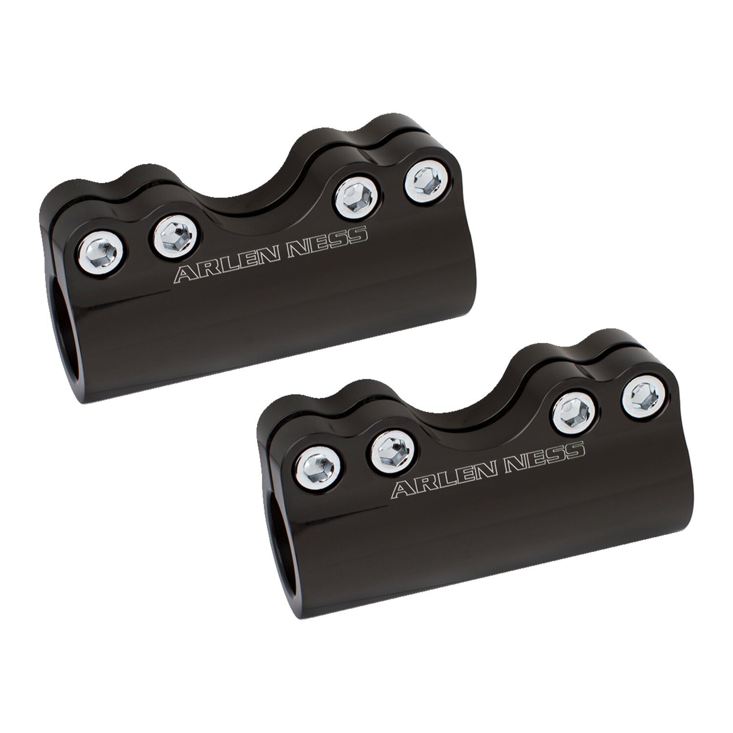 Arlen Ness, Molular billet handlebar clamp black 1-1/4"