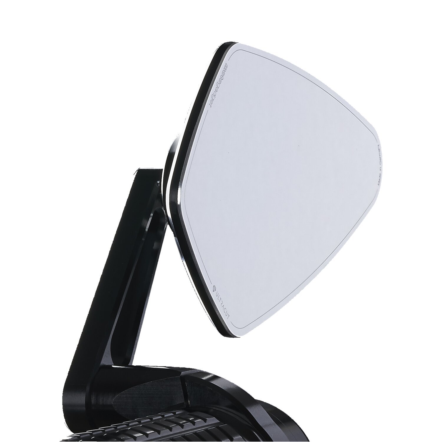 Motogadget mo.view Blade glassless handlebar end mirror, Black, Polished