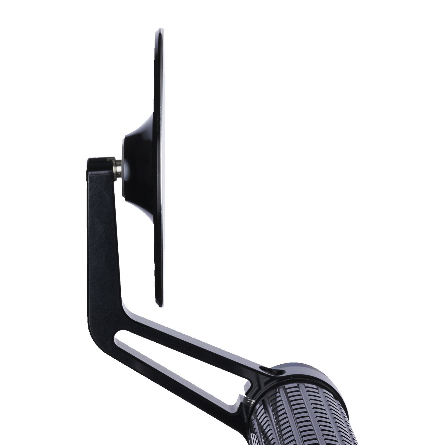Motogadget mo.view Cafe glassless handlebar end mirror, Black, Polished