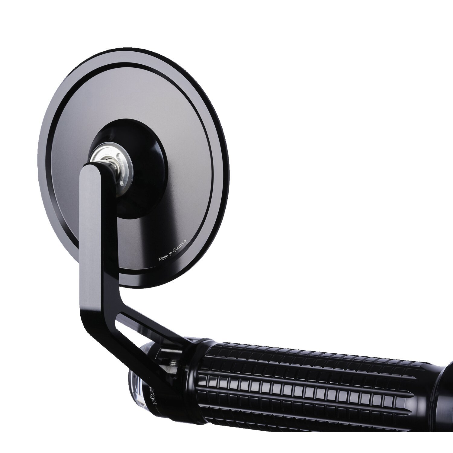 Motogadget mo.view Cafe glassless handlebar end mirror, Black, Polished