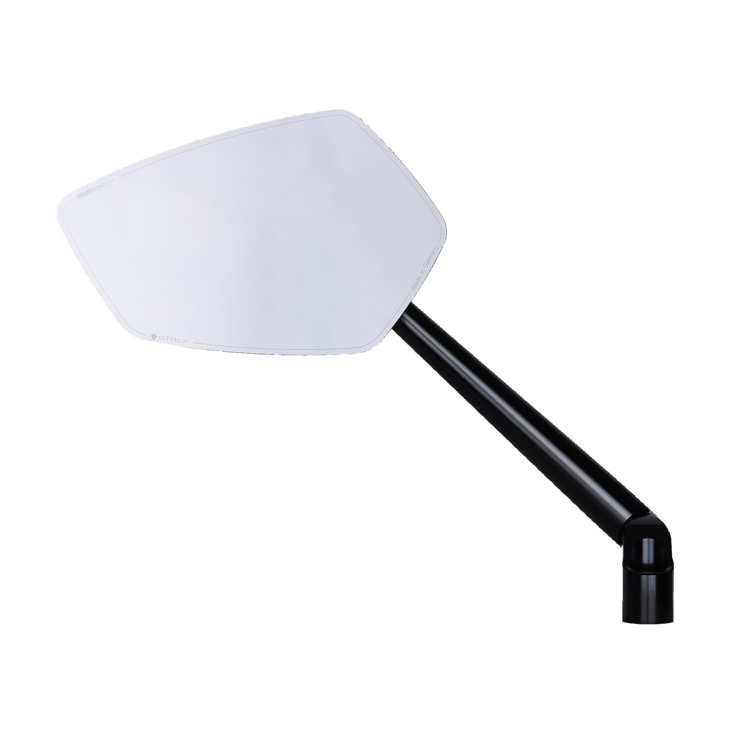 Motogadget mo.view Race 150 left glassless mirror, Black