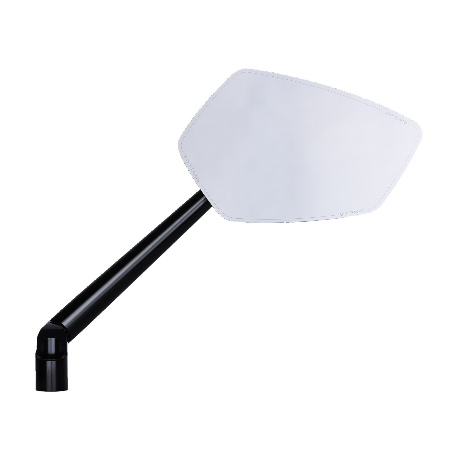 Motogadget mo.view Race 150 right glassless mirror, Black