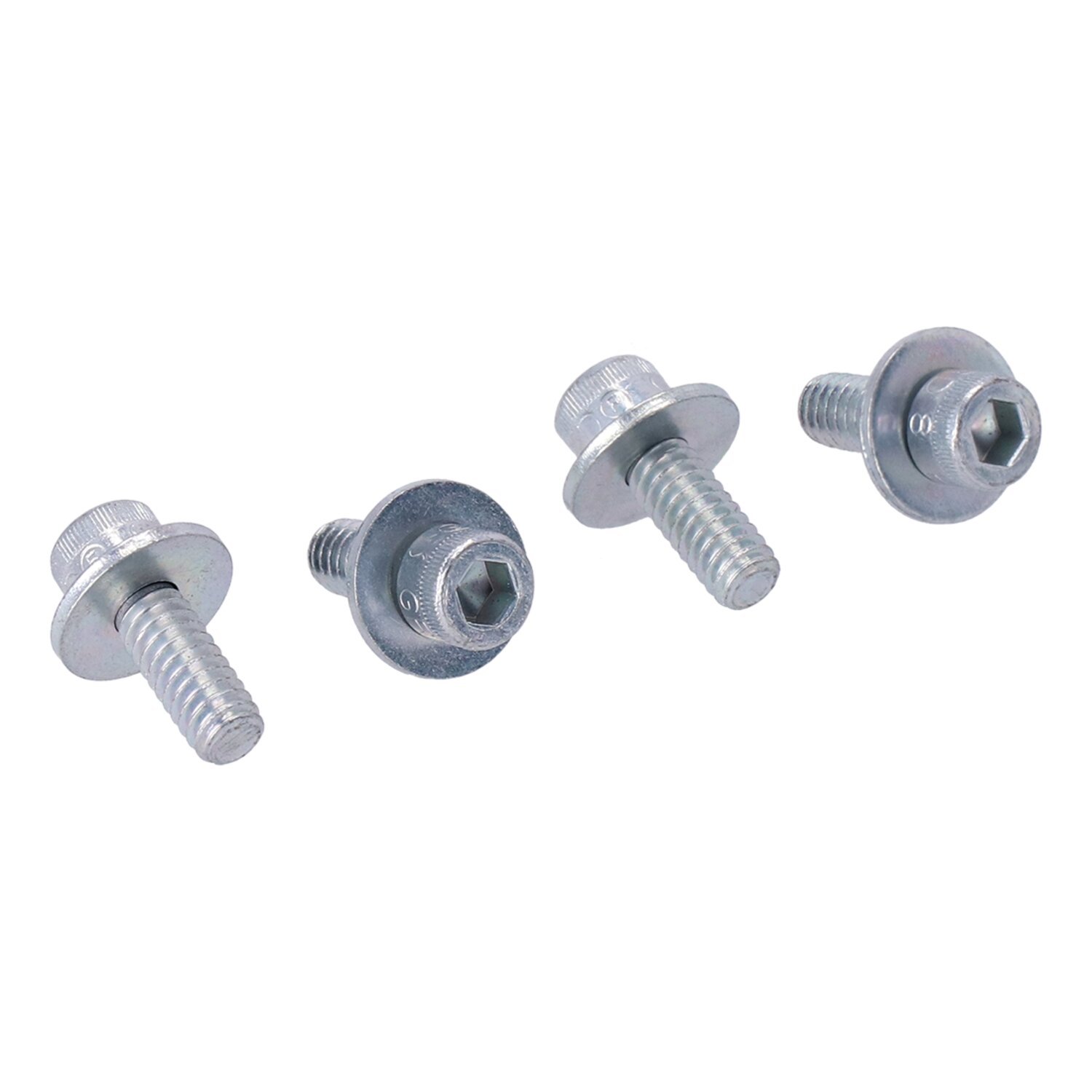 Screw, splash guard mount