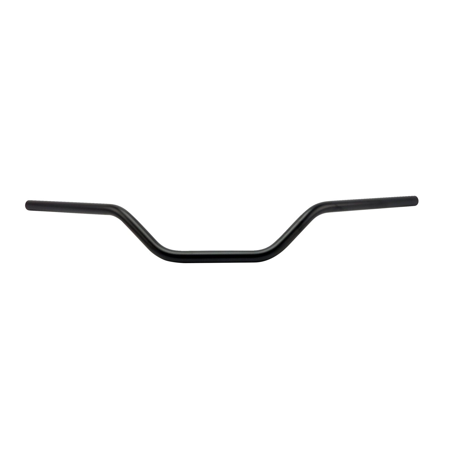 TRW, 22mm (7/8") Touring Classic handlebar. High, Black, Powder Coated