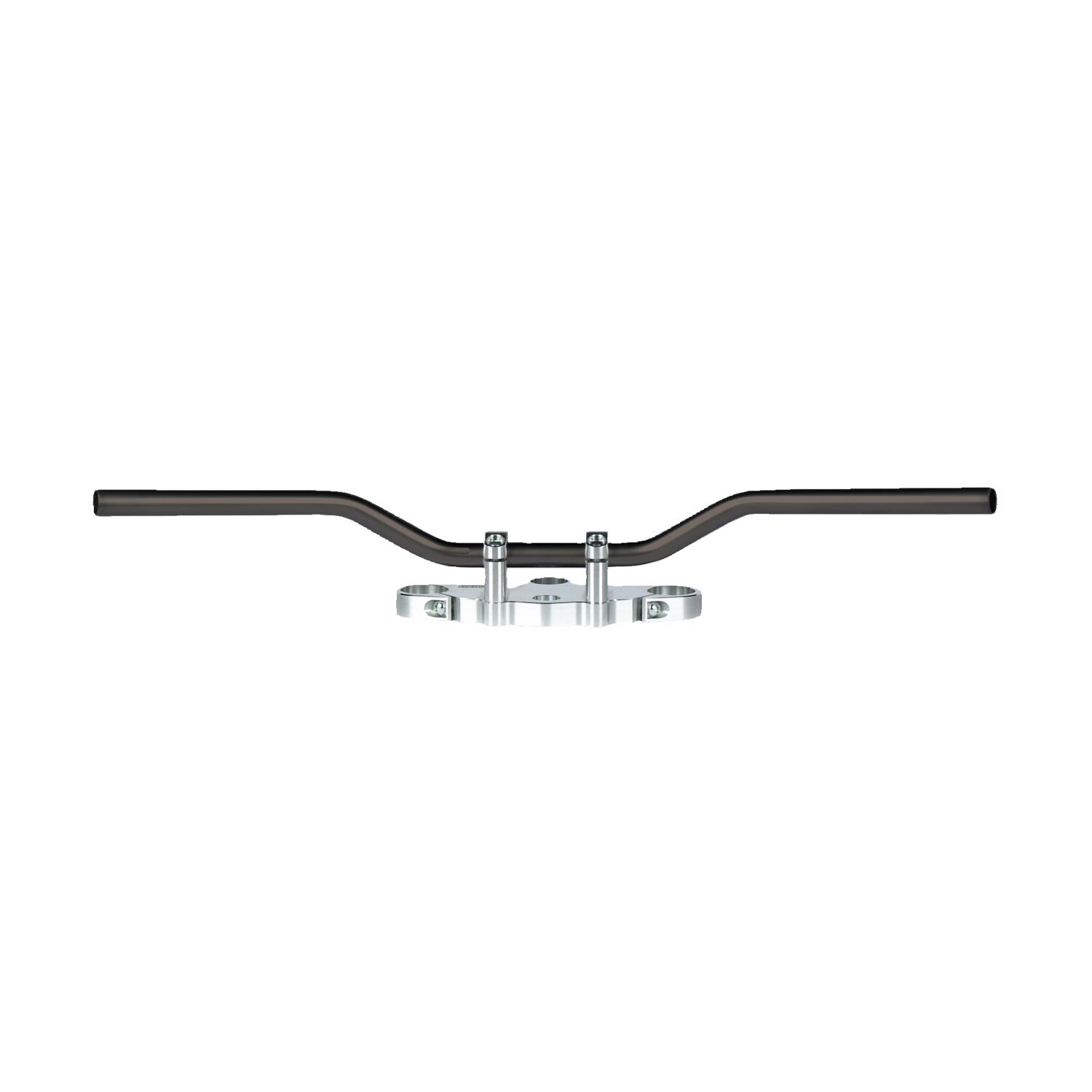TRW, 22mm (7/8") Superbike handlebar. Comfort, Black, Powder Coated