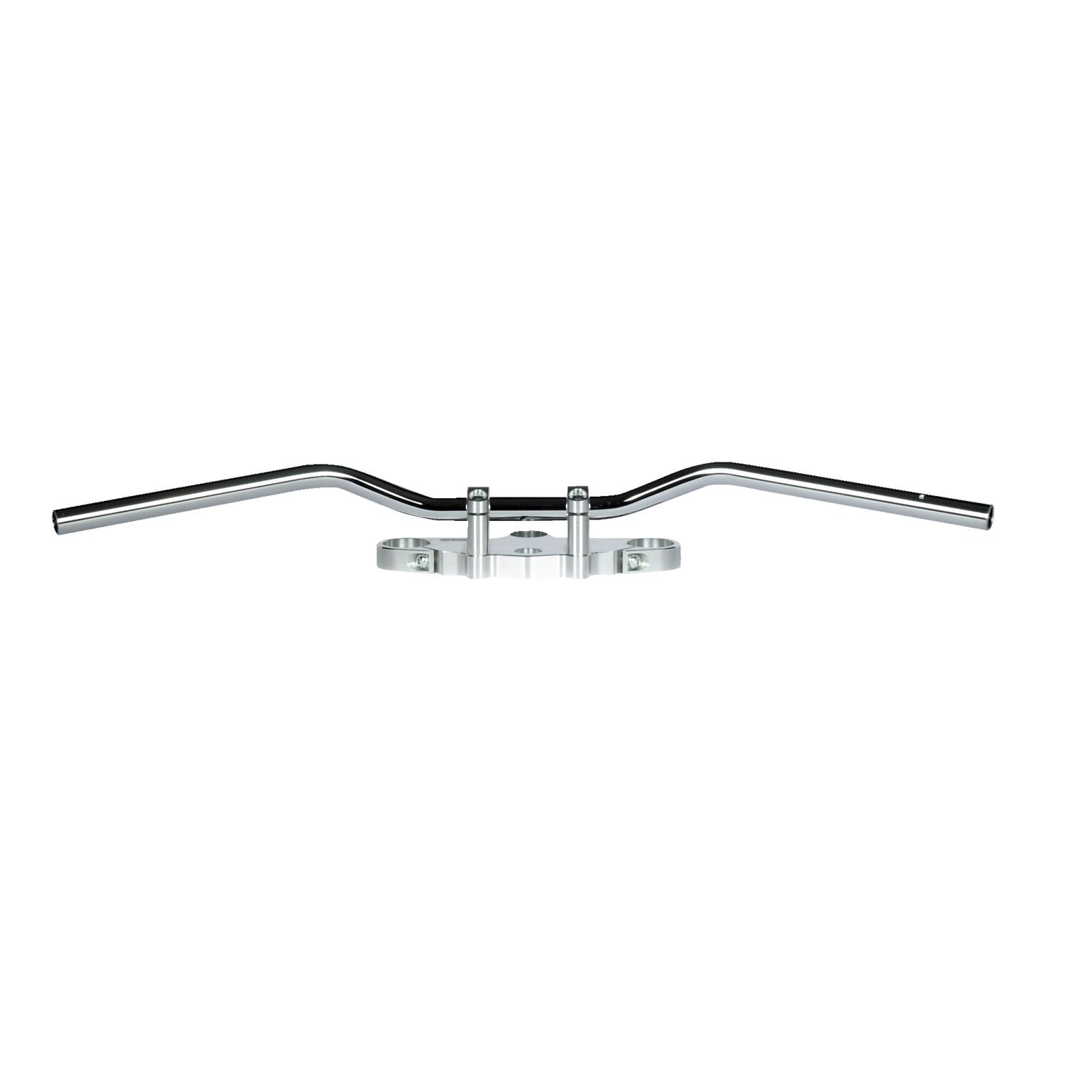TRW, 22mm (7/8") Superbike handlebar. Sportive, Silver, Chrome