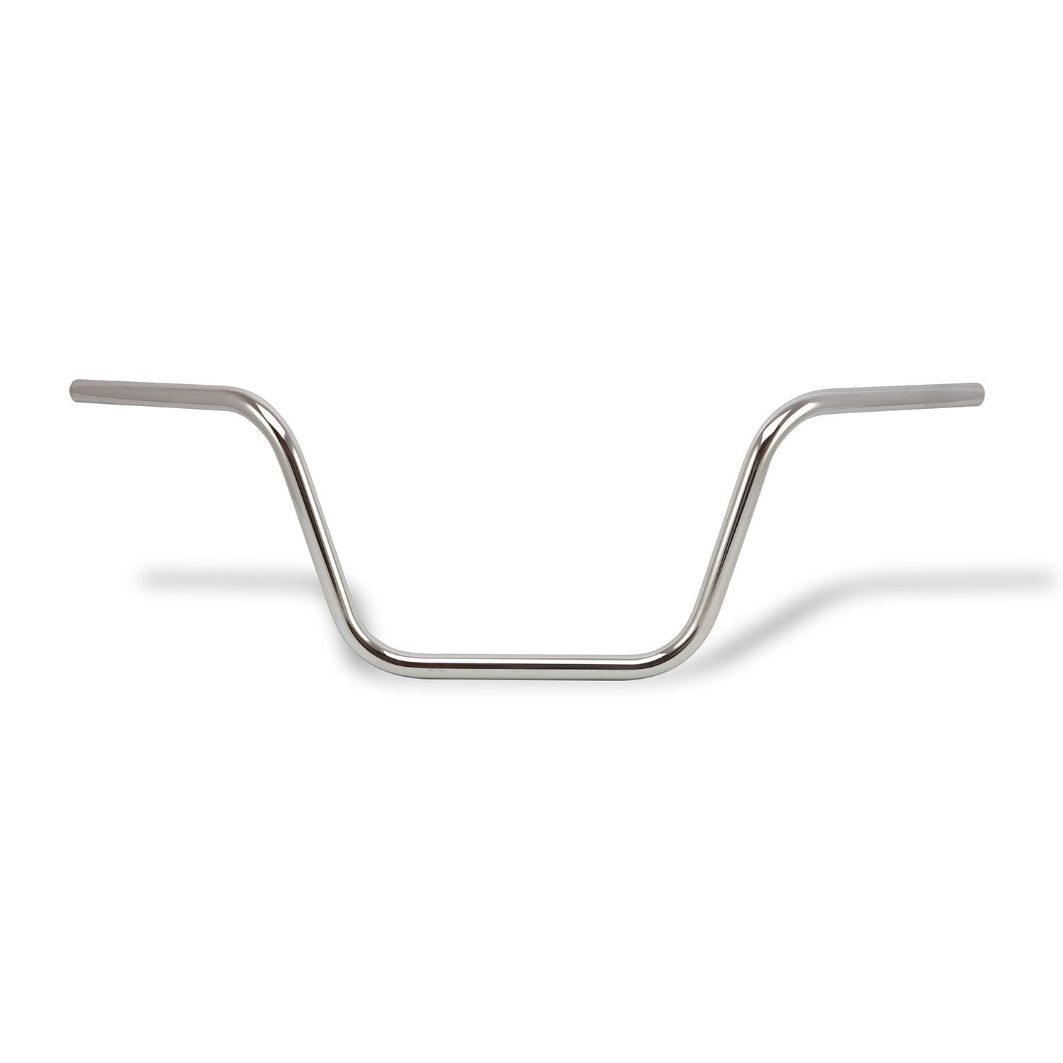 TRW, 22mm (7/8") Custom Apehanger, Silver, Chrome