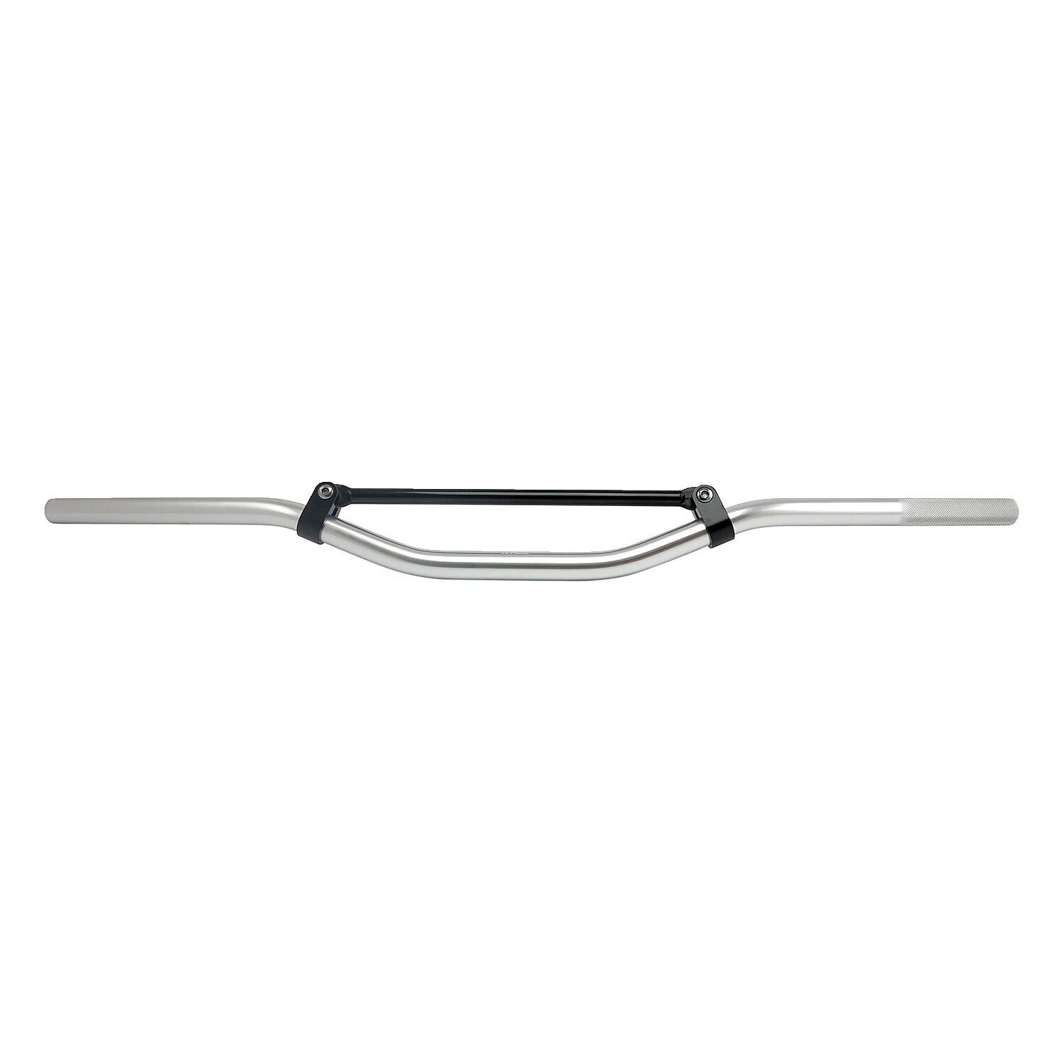 TRW, 22mm (7/8") Moto Cross handlebar Low. Alu, Silver, Anodized