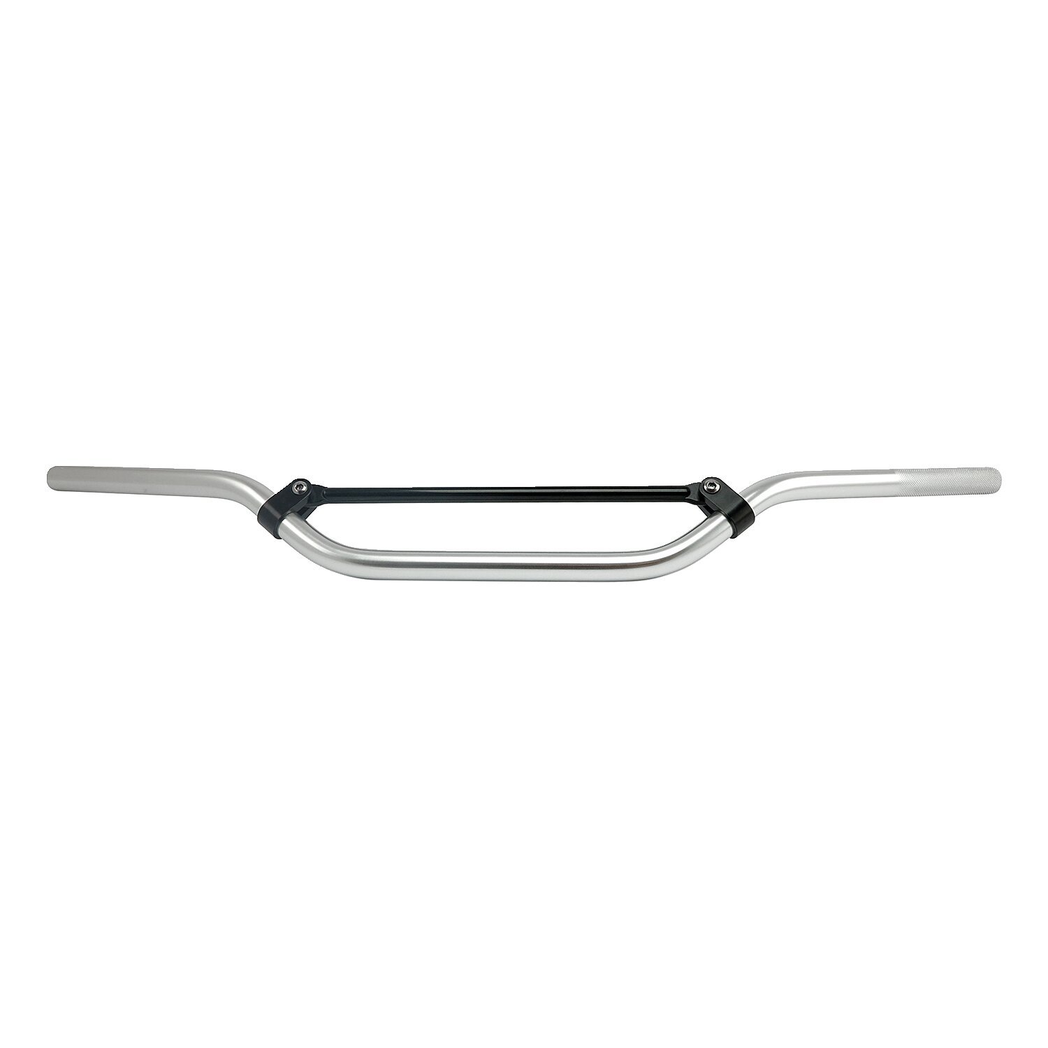 TRW, 22mm (7/8") Moto Cross handlebar high. Alu, Silver, Anodized