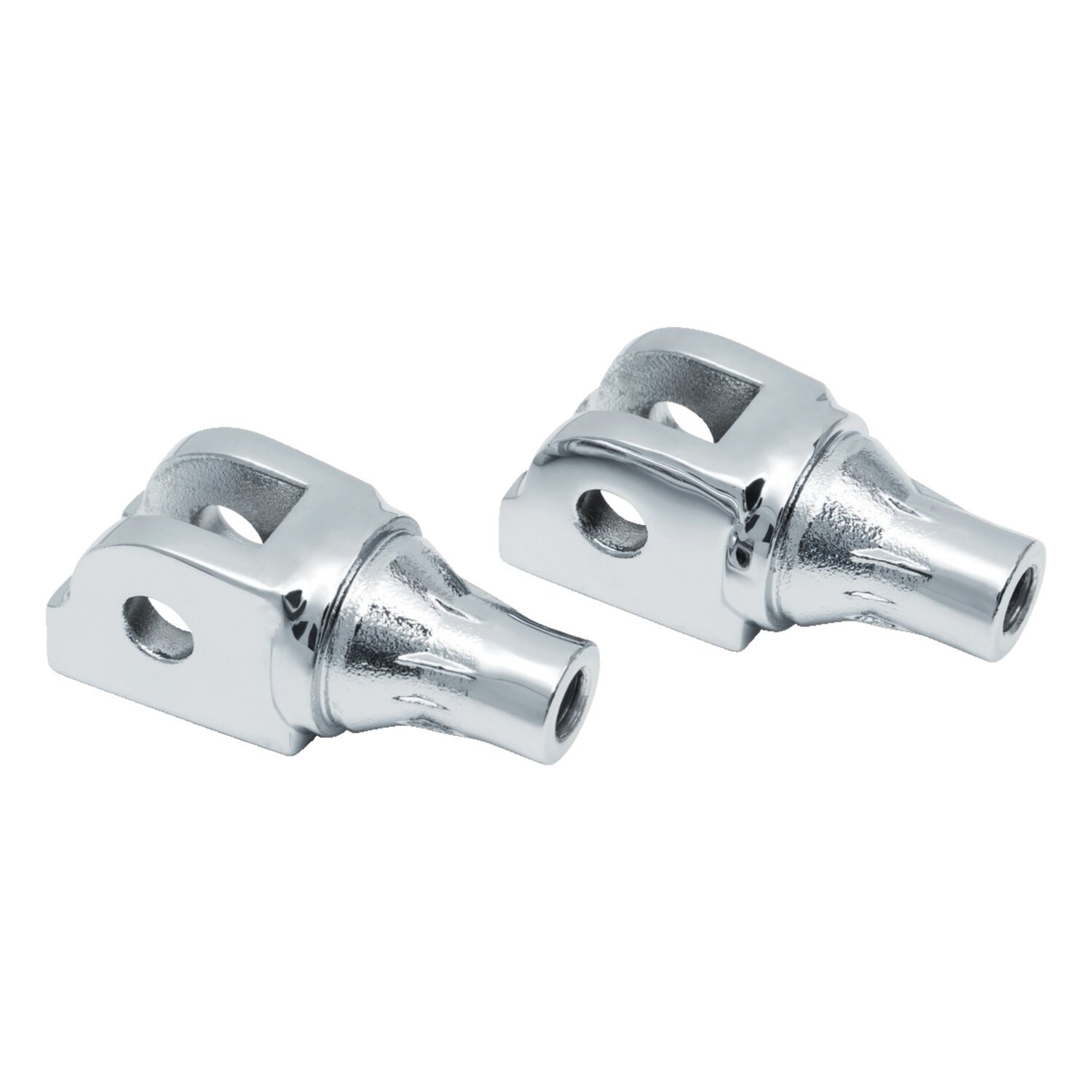 Kuryakyn, Tapered front footpeg adapter, Chrome