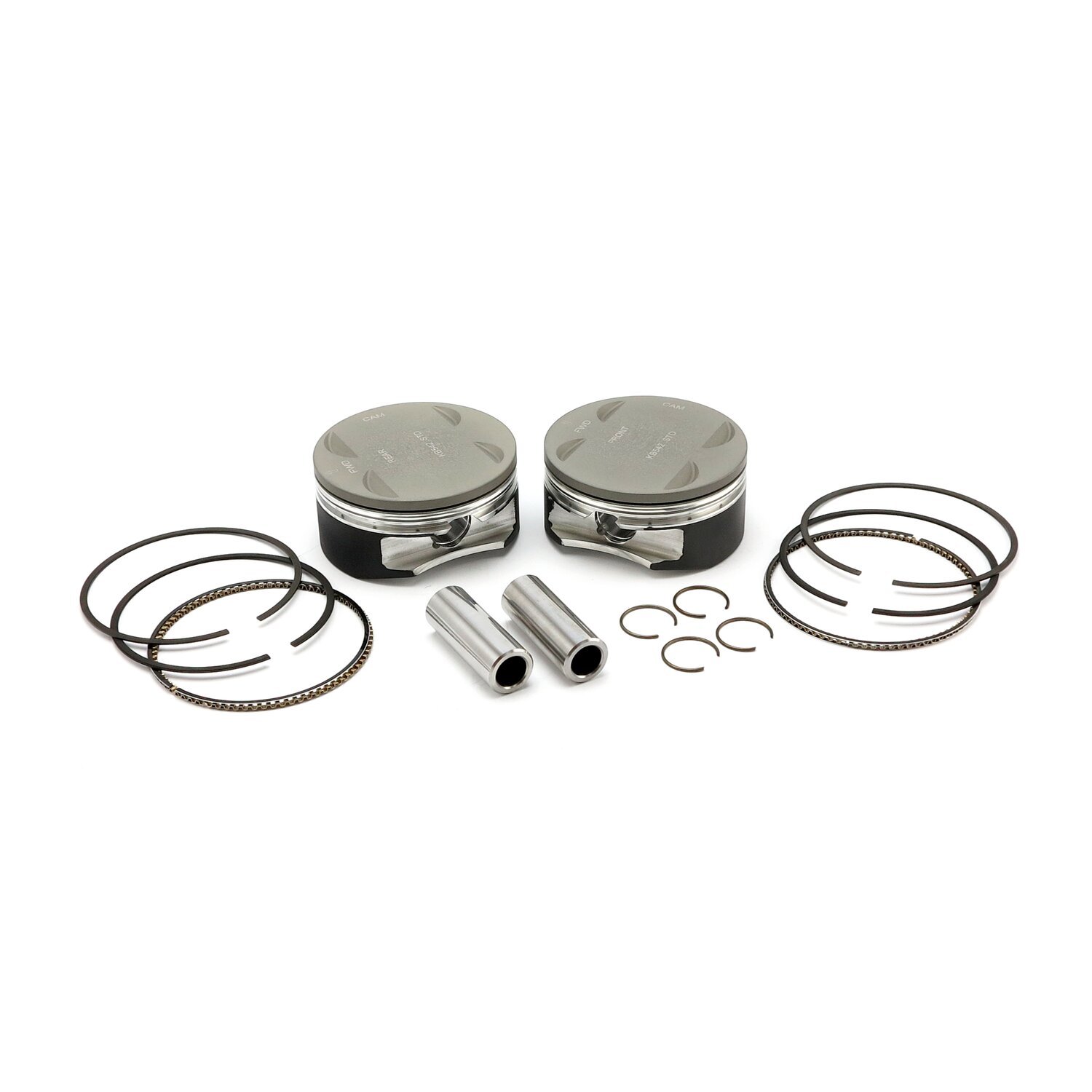KB, M8 114/117 to 120" big bore conv. piston set. +.010"