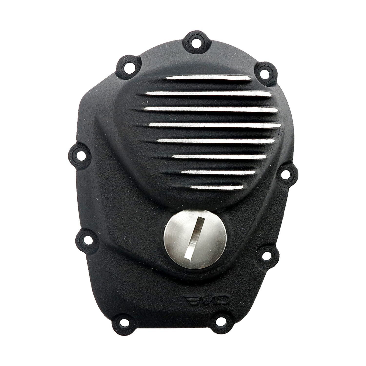 EMD, cam cover 'Ribbed'. Black Cut
