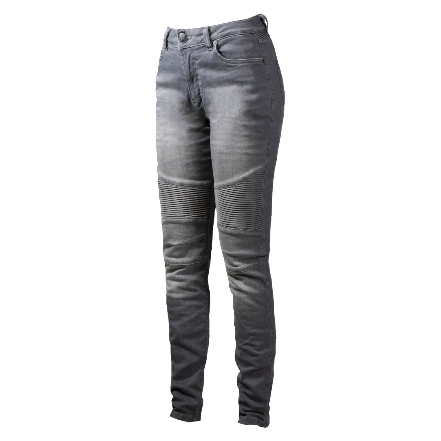 John Doe Betty Biker Jeans, light grey, 27/34