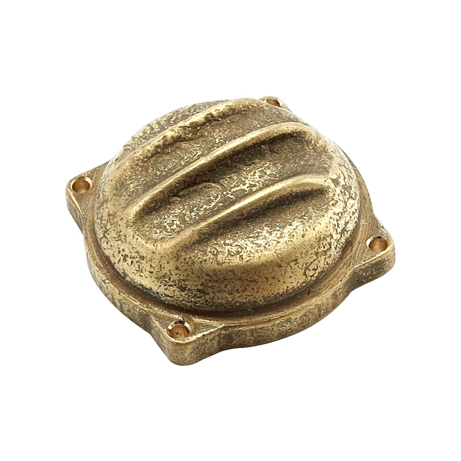 Wannabe Choppers, ribbed CV carb top cover, Brass