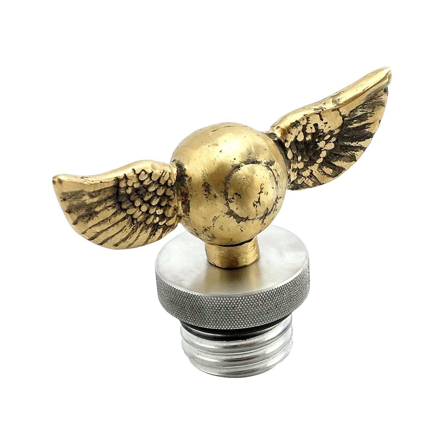 Wannabe Choppers Flying Eyeball gascap, Brass