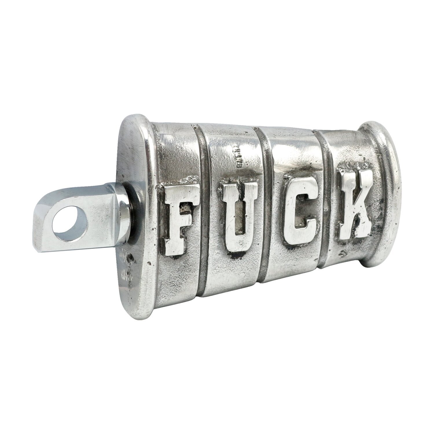 Wannabe Choppers, kicker pedal 'Fuck'. Cast aluminum