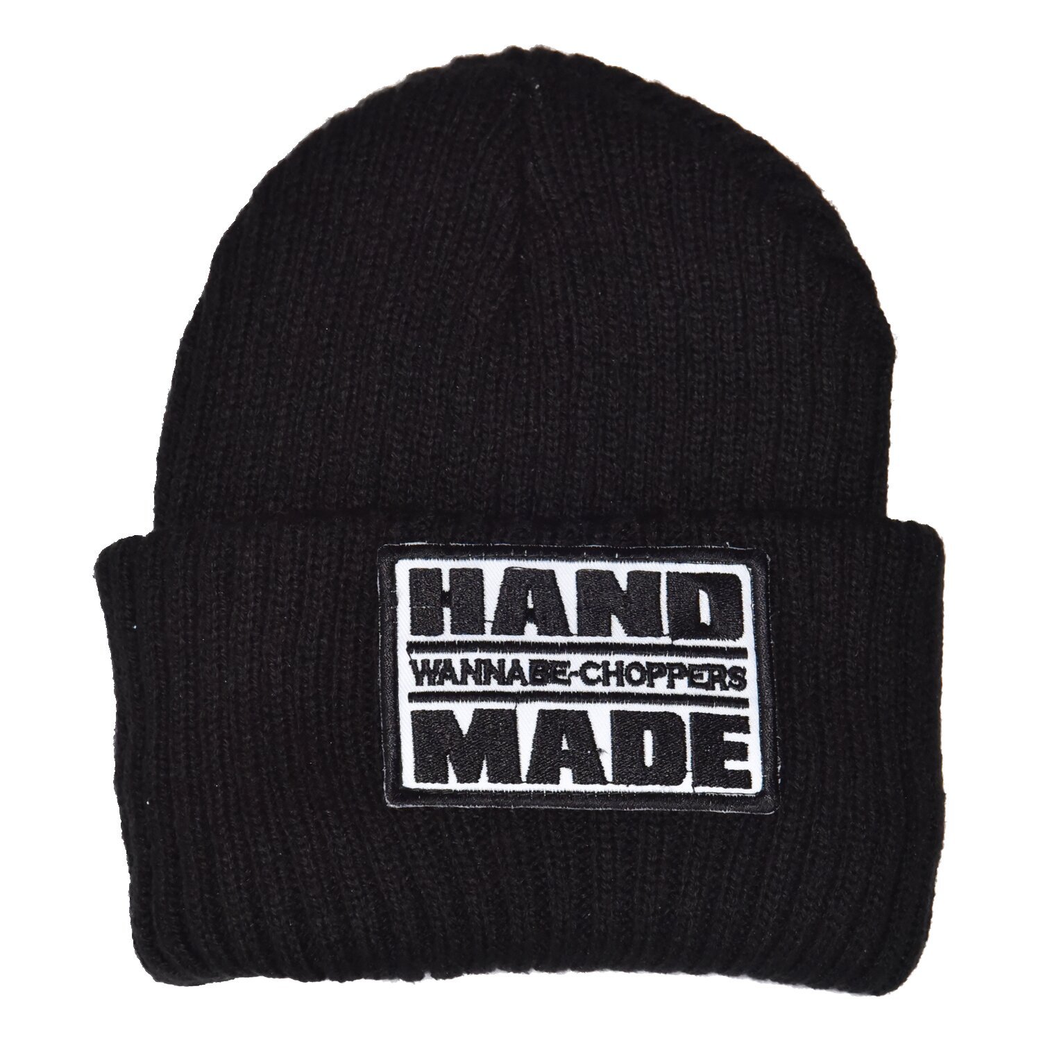 Wannabe choppers "Hand Made" beanie, Black