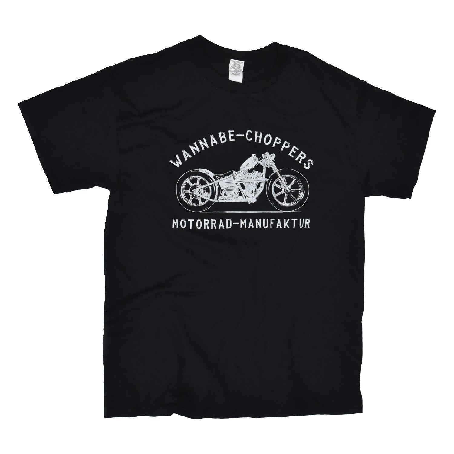 Wannabe choppers t-shirt "ALSi9Mg", Black, 2XL